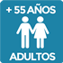 Adultos + 55 años